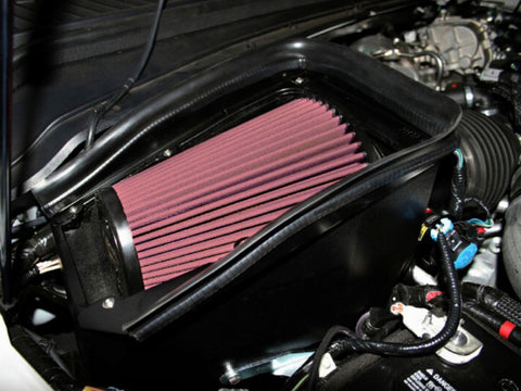 Airaid 08-10 Ford F-250/350 6.4L Power Stroke DSL MXP Intake System w/o Tube (Dry / Red Media) - 401-214-1