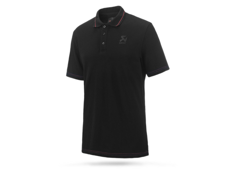 Akrapovic Corpo Polo Black Mens - XS - 802130