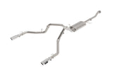 aFe Vulcan 3in 304 SS Cat-Back Exhaust 2021 Ford F-150 V6 2.7L/3.5L (tt)/V8 5.0L w/ Polished Tips - 49-33127-P