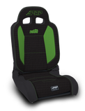PRP EnduroDaily Reclining Suspension Seat - Black/Green Tweed - Driver - A8701044-50-W