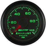Autometer Factory Match 52.4mm Mechanical 0-100 PSI Exhaust (Drive) Pressure Gauge - 8526