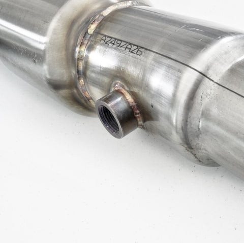 Stainless Works 2008-09 Pontiac G8 GT Headers 2in Primaries 2-1/2in Leads Factory Connect w/HF Cats - PG8HCATFC
