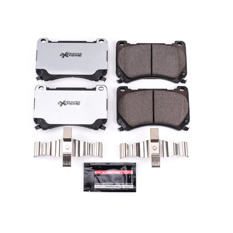 Power Stop 2011 Hyundai Equus Front Z26 Extreme Street Brake Pads w/Hardware - Z26-1396