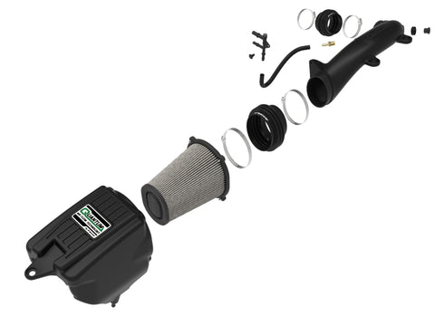 aFe Quantum Pro DRY S Cold Air Intake System 18-20 Jeep Wrangler JL L4-2.0L (t) - 53-10019D