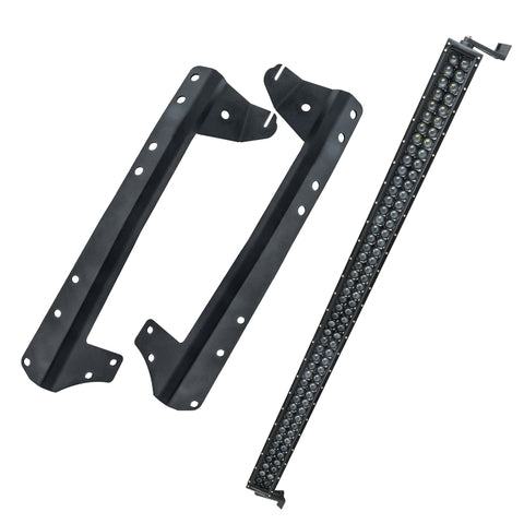 Oracle Jeep JK Upper Windshield Brackets/Light Combo - 2146-504