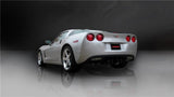 Corsa 2009-2013 Chevrolet Corvette C6 6.2L V8 Black Sport Axle-Back Exhaust - 14108BLK