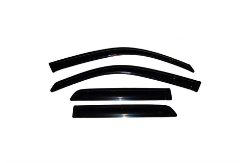 AVS 03-09 Toyota 4Runner Ventvisor Outside Mount Window Deflectors 4pc - Smoke - 94924