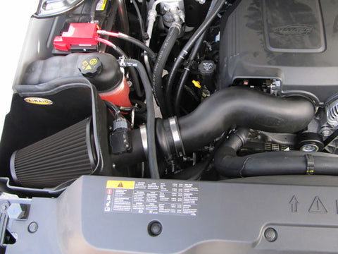 Airaid 11-13 GM Trucks 6.0L (w/ Mech Fans) MXP Intake System w/ Tube (Dry / Black Media) - 202-280