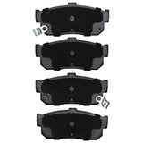 DFC 91-01 Nissan Sentra Rear 4000 Hybridynamic Brake Pads - 4000-0540-00
