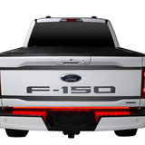 Putco 2024+ Ford F150 w/Factory LED Tail Light & OBS 60in Red Blade Tailgate Light Bar Plug-N-Play - 9202060-38