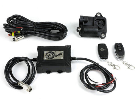 aFe Gemini XV 3in 304 SS Cat-Back Exhaust 2021 Ford F-150 V6 2.7L/3.5L (tt)/V8 5.0L w/ CO Black Tips - 49-33129-B