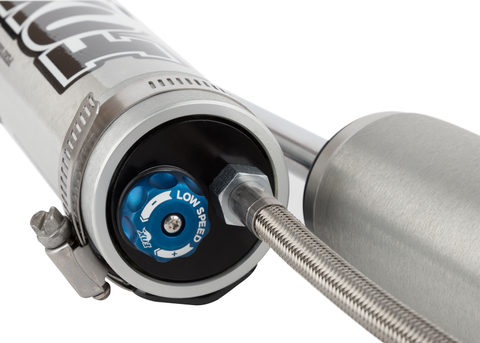 Fox 05+ Ford SD 2.0 Perf Series 10.1in Smooth Body R/R Front Shock CD Adj. (Alum) / 4-5in Lift - 985-26-133