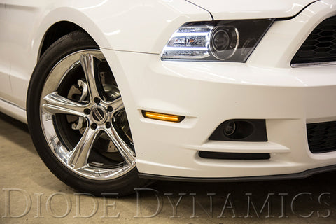 Diode Dynamics Mustang 2010 LED Sidemarkers Clear Set - DD5058