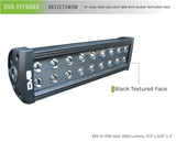 DV8 Offroad BRS Pro Series 12in Light Bar 72W Flood/Spot 3W LED - Black - BR12E72W3W
