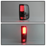 xTune Ford F150 Styleside 04-08 (Not Fit Heritage & SVT) LED Tail Lights Smoke ALT-ON-FF15004-LED-SM - 5012920