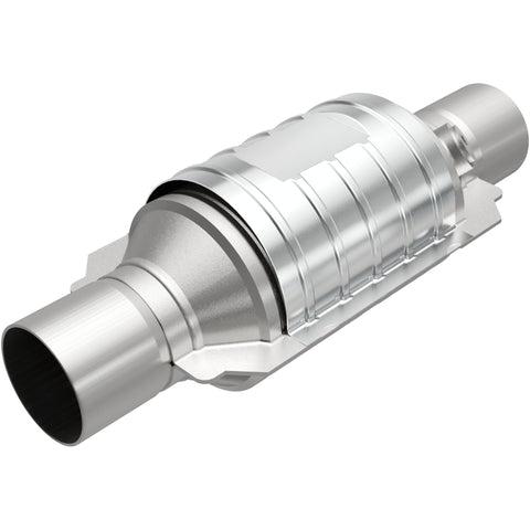 MagnaFlow Conv Univ 2.5in Inlet/Outlet Center/Center Round 9in Body L x 5.125in W x 13in Overall L - 51236