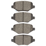 DFC 08-16 Volkswagen Routan Rear 4000 Hybridynamic Brake Pads - 4000-1719-00