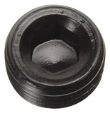 Russell Performance 1/8in Allen Socket Pipe Plug (Black) - 662033