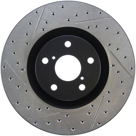 StopTech 14 Lexus IS Slotted & Drilled Front Righ Rotor - 127.44185R