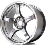 Gram Lights 57CR 19x10.5 +12 5x114.3 Grace Silver MOQ 20 Pieces - WGCR612EQNK