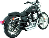 Progressive Harley-Davidson 412 Series Shocks 11.0in - Chrome - 412-4005C