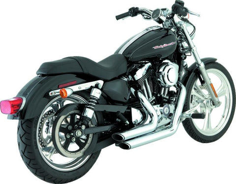 Progressive Harley-Davidson 412 Series Shocks 11.0in - Chrome - 412-4005C