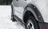 Bushwacker 21-22 Ford Bronco Sport Pocket Style Flares 4pc Set - Black Smooth Finish - 20952-02