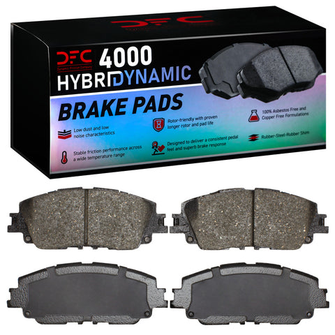DFC 18-26 Toyota Venza Front 4000 Hybridynamic Brake Pads - 4000-2076-00