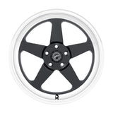 Forgestar D5 Drag 18x5.0 / 5x114.3 BP / ET-23 / 2.125in BS Gloss Black Wheel - F0918C067N23