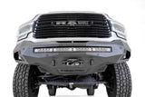 Addictive Desert Designs 19-20 RAM 2500/3500 Hammer Black Stealth Fighter Front Bumper - F561423030103