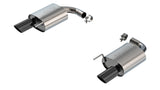 Borla 2024 Ford Mustang GT 5.0L V8 w/o Active Exhaust S-Type Axle-Back Exhaust System - Black Chrome - 11983BC