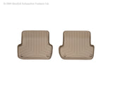 WeatherTech 02-08 Audi A4/S4/RS4 Rear FloorLiner - Tan - 451942