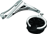 Kuryakyn Passenger Drink Holder With Basket 98-13 Touring Right Side Chrome - 1482