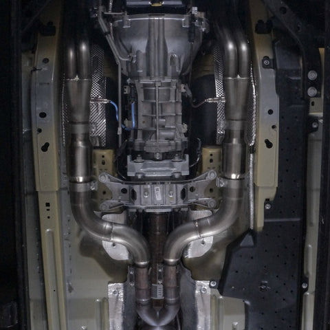 Stainless Works 2015+ Ford GT350 Headers 1-7/8in Primaries High-Flow Cats 3in Collectors - GT350HCAT