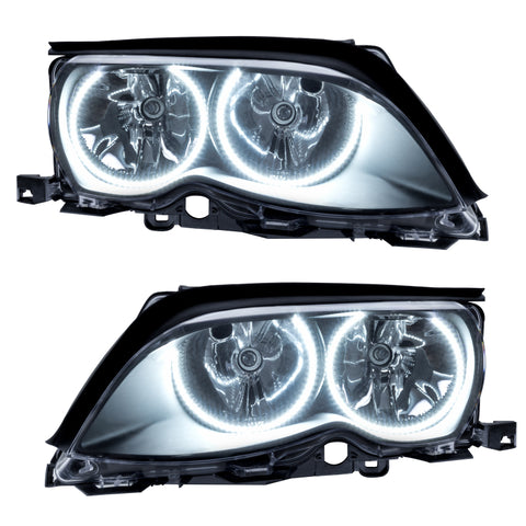 Oracle 02-05 BMW 3 Series SMD HL - Black - White - 7104-001