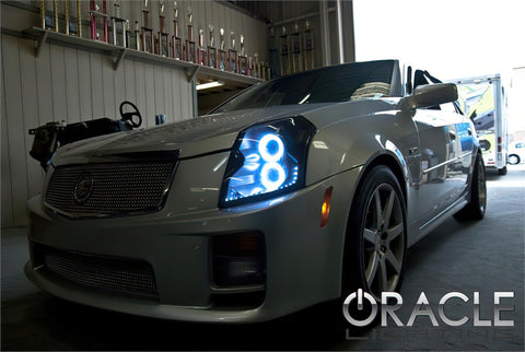 Oracle Cadillac CTS 03-07 Halo Kit - ColorSHIFT w/ 2.0 Controller - 2241-333