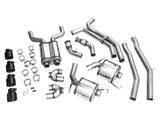 AWE Tuning 19-23 Audi C8 S6/S7 2.9T V6 AWD Touring Edition Exhaust - Diamond Black Tips - 3015-43107