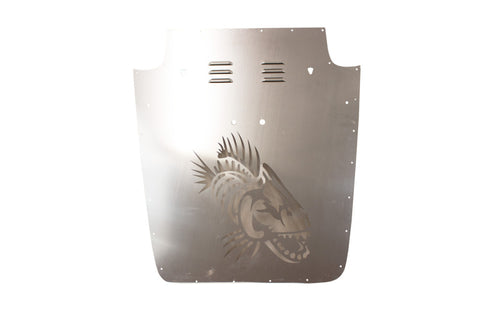 Fishbone Offroad 97-02 Jeep Wrangler TJ Hood Louver Raw Unpainted - FB31124