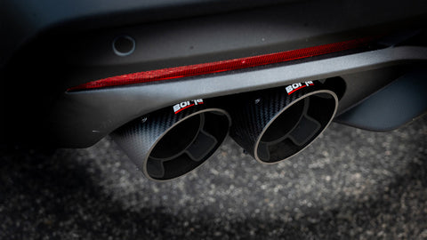 Borla 2024 Ford Mustang GT 5.0L V8 w/ Active Exhaust S-Type Axle-Back Exhaust System - Carbon Fiber - 11985CFBA