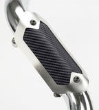 DEI Powersport Flexible Heat Shield - 3.5in x 6.5in - Brushed/Onyx - 10900