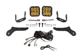 Diode Dynamics 17-20 Ford Raptor SS5 Bumper LED Pod Light Kit - Sport Yellow Combo - DD7345