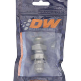 DeatschWerks 8AN Male Flare To 8AN Male Flare Bulkhead Adapter (Incl. Nut) - 6-02-0709