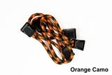 Fishbone Offroad Paracord Zipper Pulls 5 Pcs Orange Camo - FB51279-J