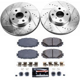 Power Stop 12-18 Toyota Yaris Front Z23 Evolution Sport Brake Kit - K6104