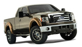 Bushwacker 09-14 Ford F-150 Styleside Max Pocket Style Flares 4pc 67.0/78.8/97.4in Bed - Black - 20927-02