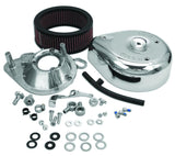 S&S Cycle 99-06 BT Teardrop Air Cleaner Kit for Super E/G Carb - 17-0403