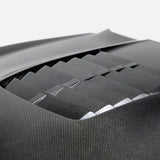 Anderson Composites 15-20 Ford Mustang Shelby GT350/GT350R Type GT5 Double Sided Carbon Fiber Hood - AC-HD15FDMU350-GT5-DS