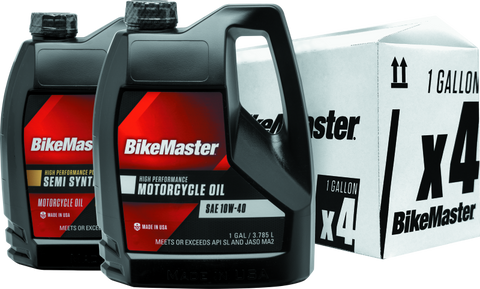 BikeMaster 10W40 Performance Oil - Gallon - 532311