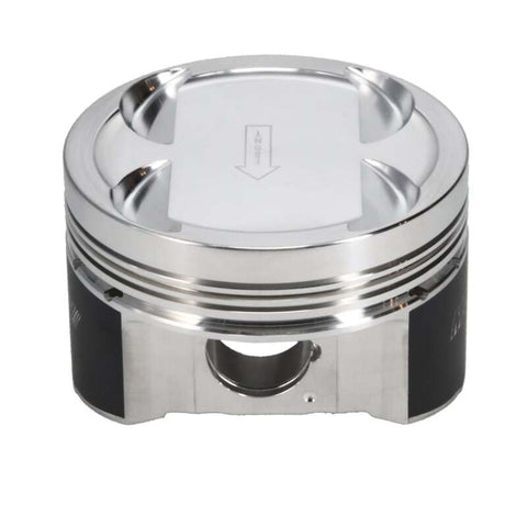 Manley Mitsubishi 4G63/4G63T (6 Bolt) 86mm Bore 9.0:1 CR -8cc Dish Extreme Duty Pistons w/ Rings - 605110CE-4