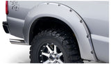 Bushwacker 11-16 Ford F-250 Super Duty Styleside Pocket Style Flares 4pc 98.0/81.8in Bed - Black - 20931-02